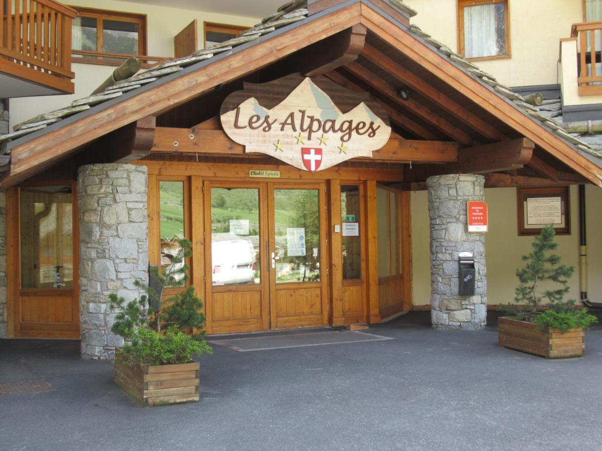 Residence Les Alpages 4 Etoiles - Appartement 4 Personnes - Piscine, Hammam, Sauna, Jacuzzi - Valcenis 73480 Lanslebourg-Mont-Cenis Exteriör bild