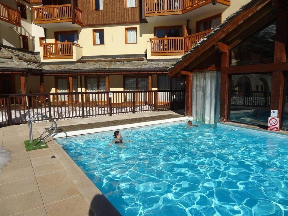 Residence Les Alpages 4 Etoiles - Appartement 4 Personnes - Piscine, Hammam, Sauna, Jacuzzi - Valcenis 73480 Lanslebourg-Mont-Cenis Exteriör bild