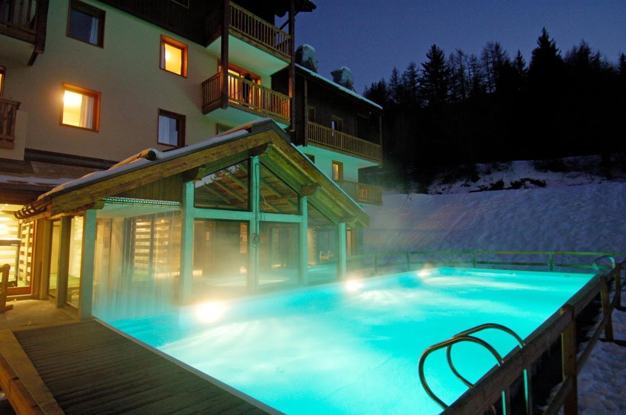 Residence Les Alpages 4 Etoiles - Appartement 4 Personnes - Piscine, Hammam, Sauna, Jacuzzi - Valcenis 73480 Lanslebourg-Mont-Cenis Exteriör bild