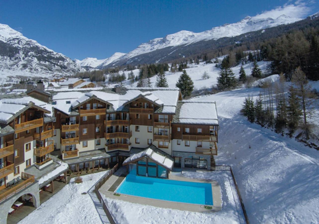 Residence Les Alpages 4 Etoiles - Appartement 4 Personnes - Piscine, Hammam, Sauna, Jacuzzi - Valcenis 73480 Lanslebourg-Mont-Cenis Exteriör bild