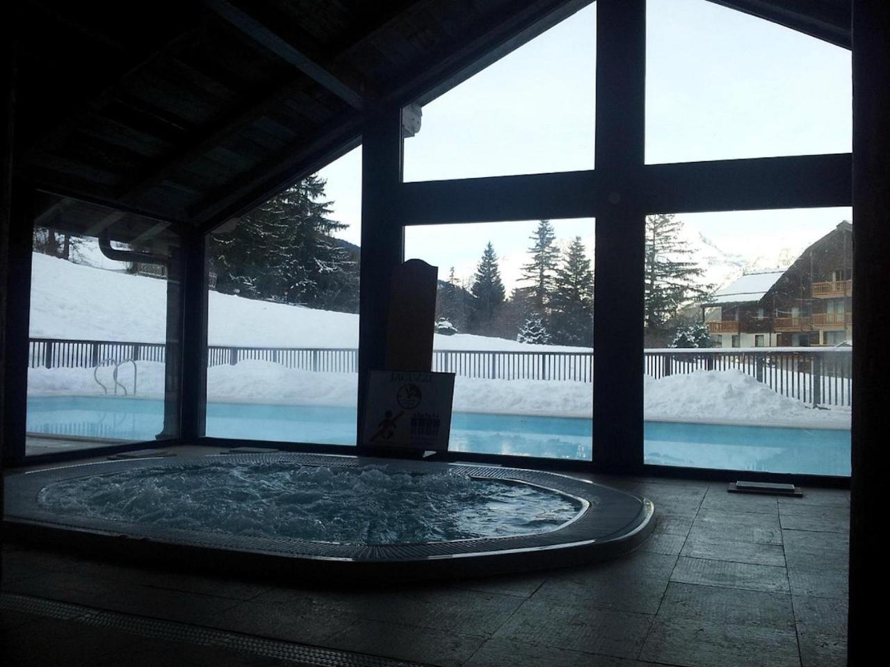 Residence Les Alpages 4 Etoiles - Appartement 4 Personnes - Piscine, Hammam, Sauna, Jacuzzi - Valcenis 73480 Lanslebourg-Mont-Cenis Exteriör bild